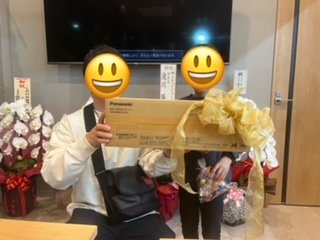 景品当選者様達です！！