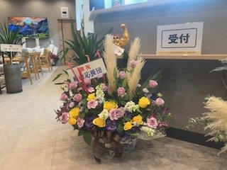 お祝いのお花達のご紹介♪