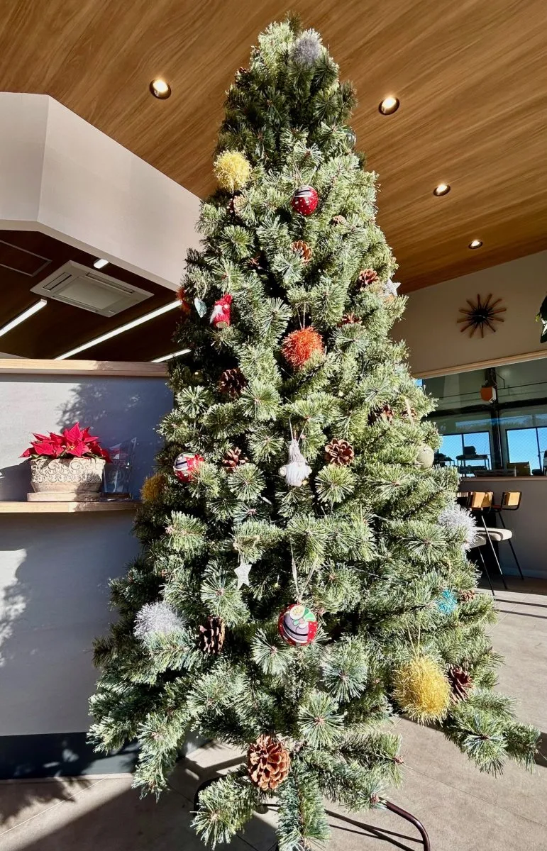 店内もクリスマス仕様になりました(^^♪